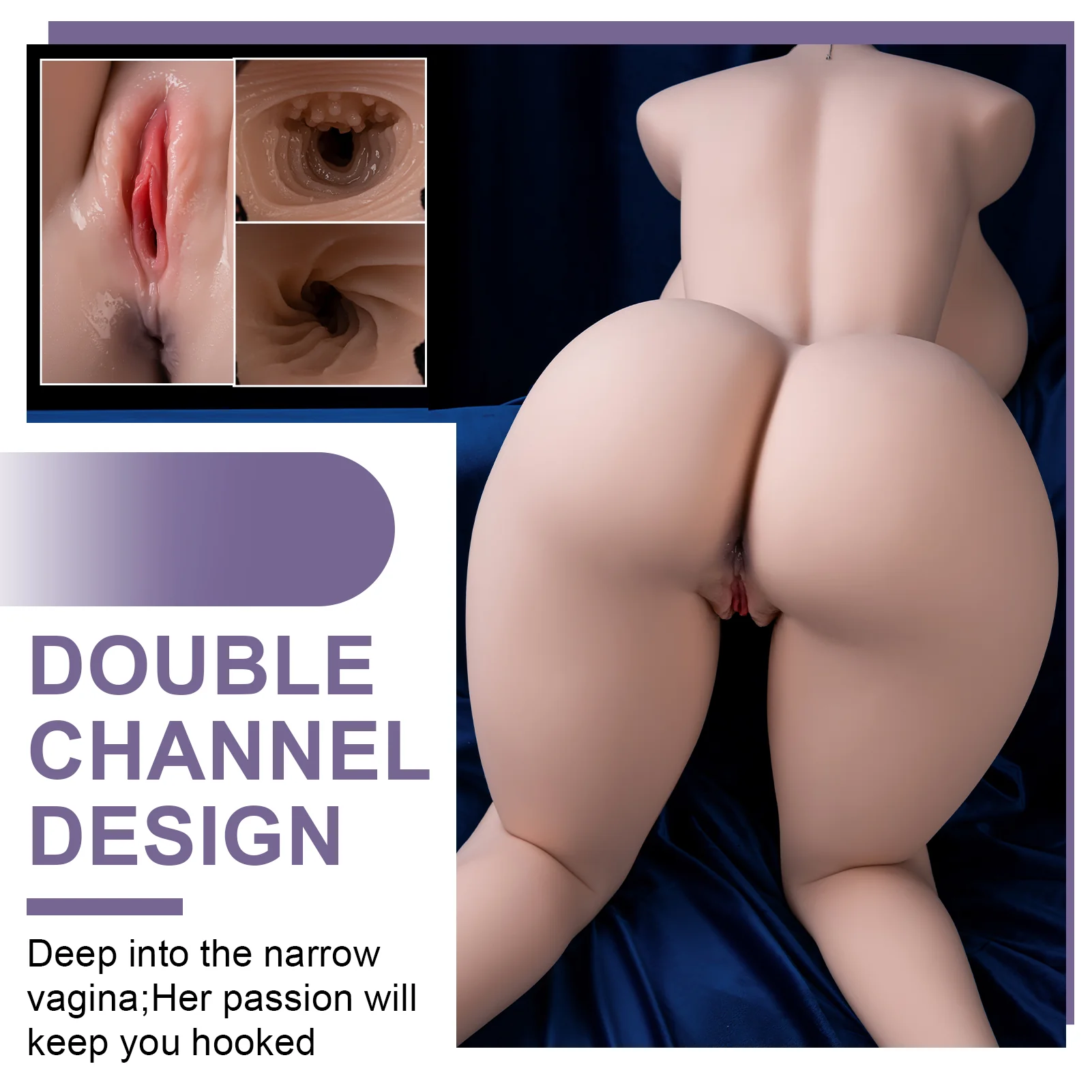 103lb Ultra-Realistic Female Torso with Lifelike Skin & Curves - Image 7