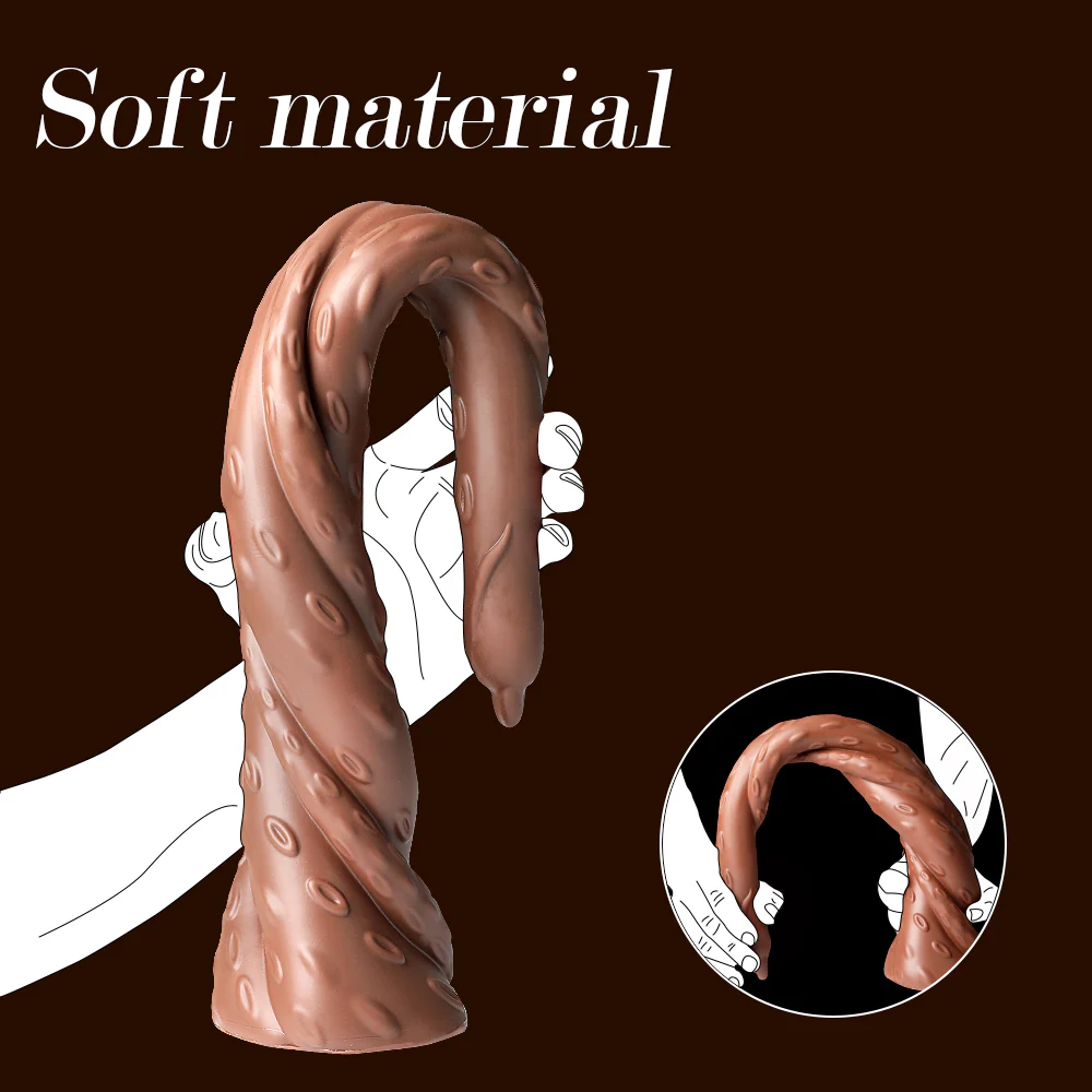 16 Inch Monster Spiral Design Super Long Dildo with Suction Base - Image 4