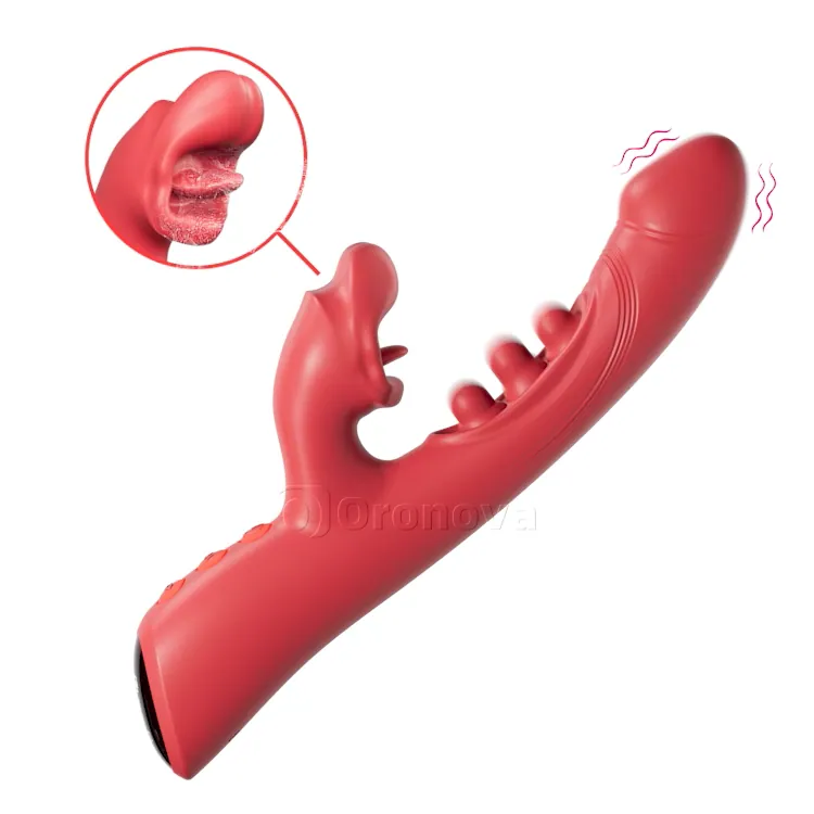 3-in-1 Kissing and Triple-Tap Vibrator – Clit & G-Spot Pleasure - Image 2