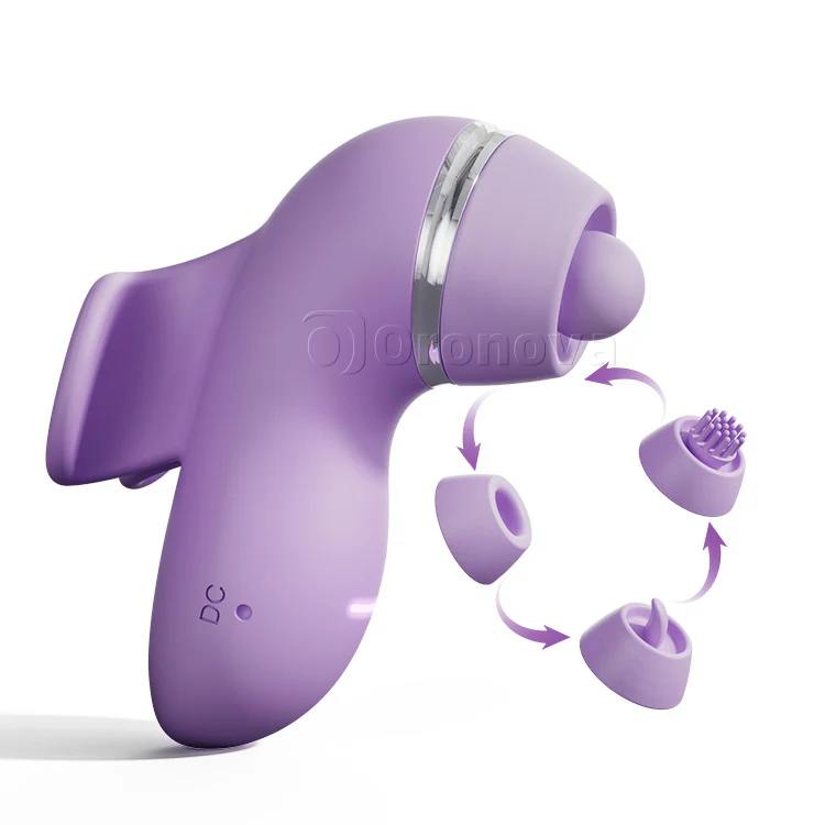 4-in-1 Multi-Function Vibrator | Flapping, Licking, Brushing & Suction Pleasure - Image 4