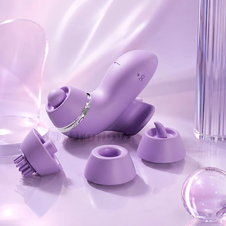 4-in-1 Multi-Function Vibrator | Flapping, Licking, Brushing & Suction Pleasure - Image 5