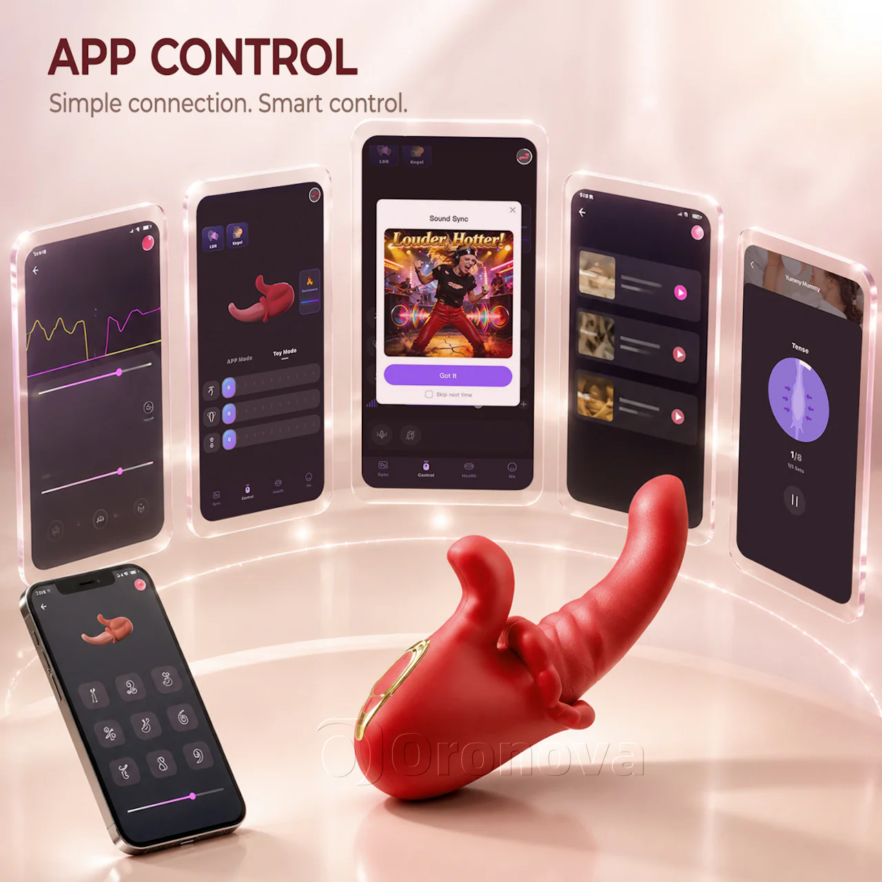 5-in-1 Full Control,Heating. Rotation. Thrusting. Licking. Vibration.Precision Meets Comfort. - Image 4