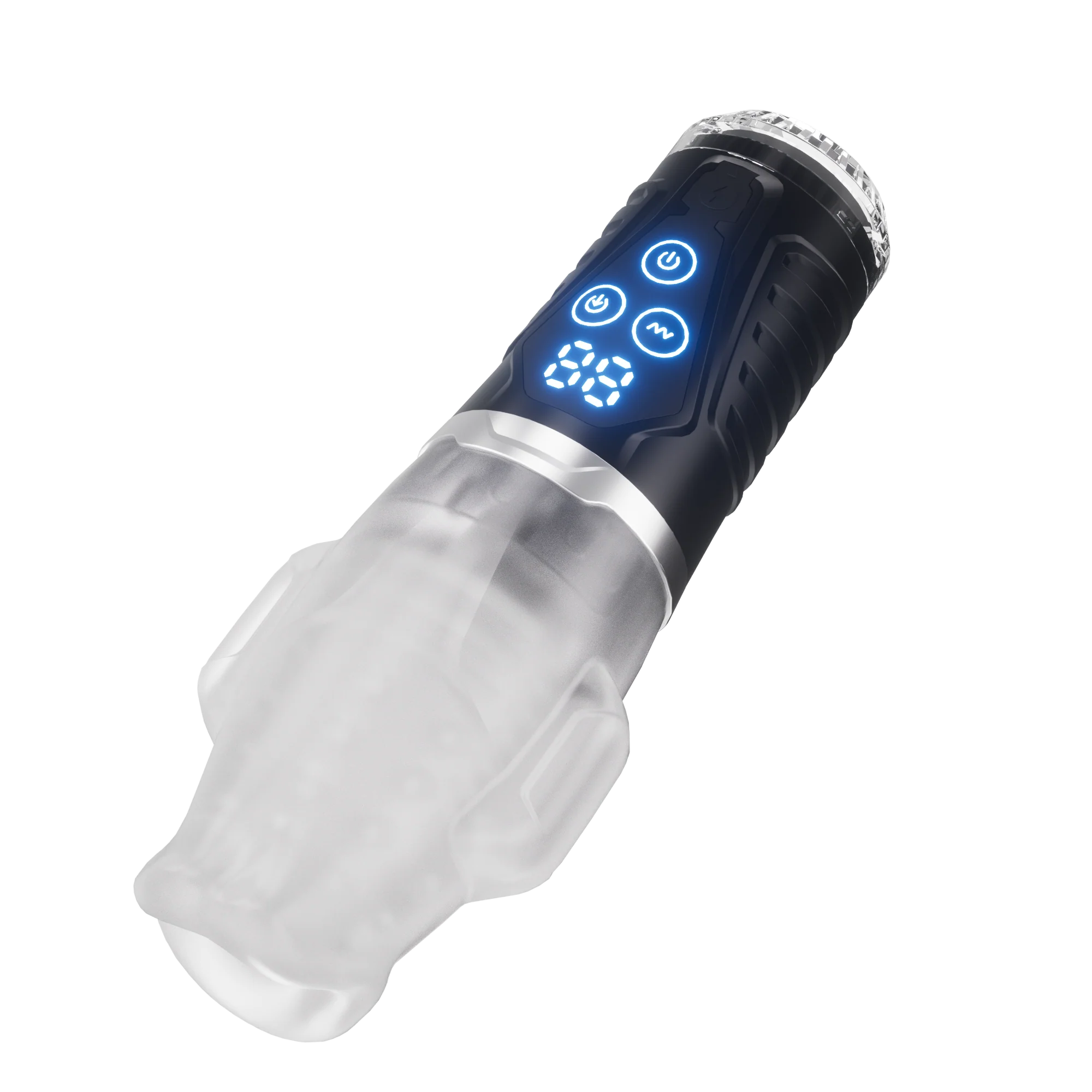 Automatic Rotating & Sucking Male Masturbator - 10 Vibration Modes & 360° Cyclone Rotation