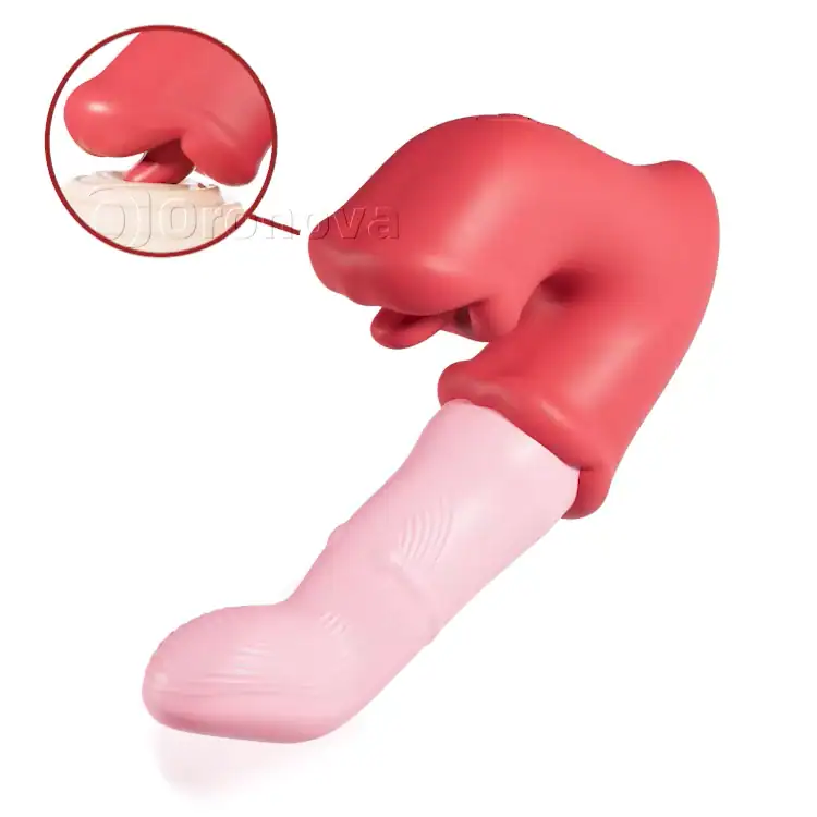 G-Spot & Clitoral Pleasure Vibrator – Tongue Licking, Waterproof - Image 2