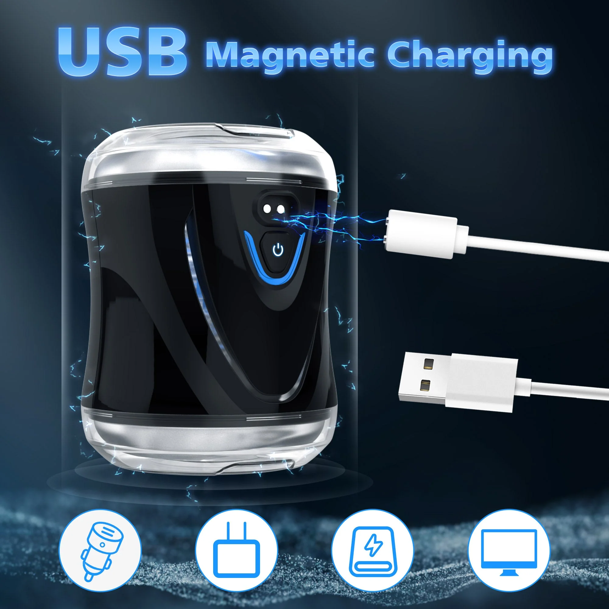 Male Vibrating Masturbator Cup - Image 7