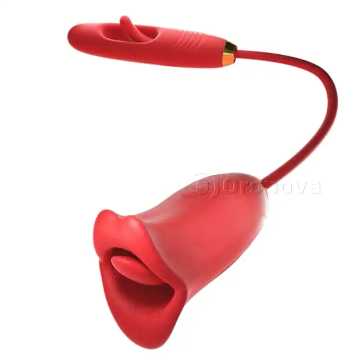 G Spot Flapping Vibrator with Kissing Function & Vibrating Tongue - Image 3