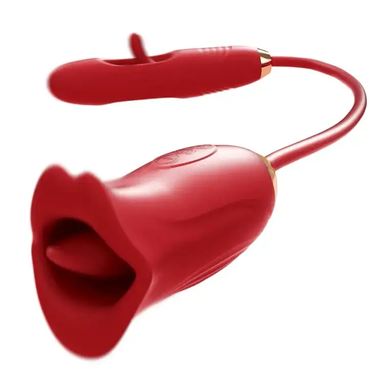 G Spot Flapping Vibrator with Kissing Function & Vibrating Tongue - Image 4