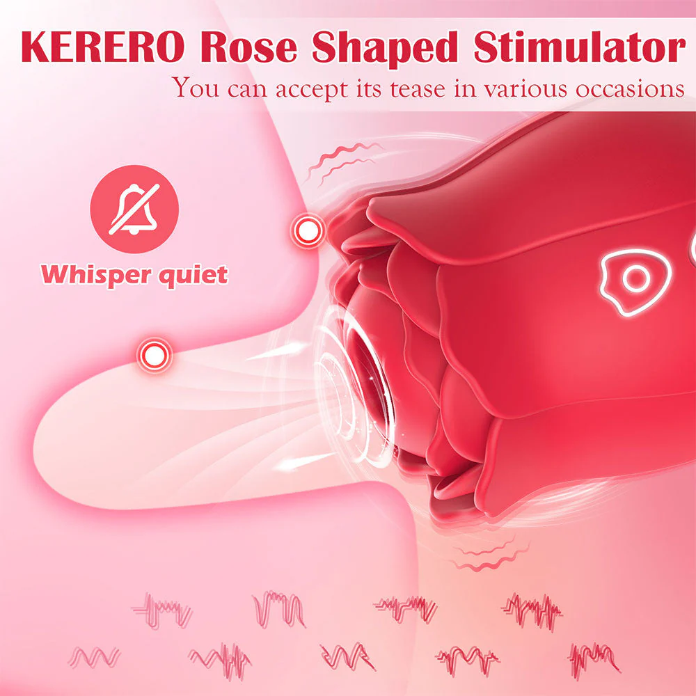 Rosebud Suction Stimulator with Rhythmic Tapping - Image 5