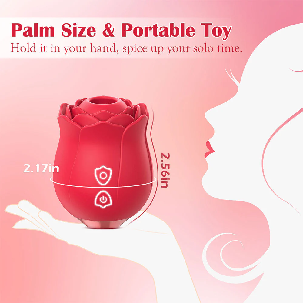 Rosebud Suction Stimulator with Rhythmic Tapping - Image 6