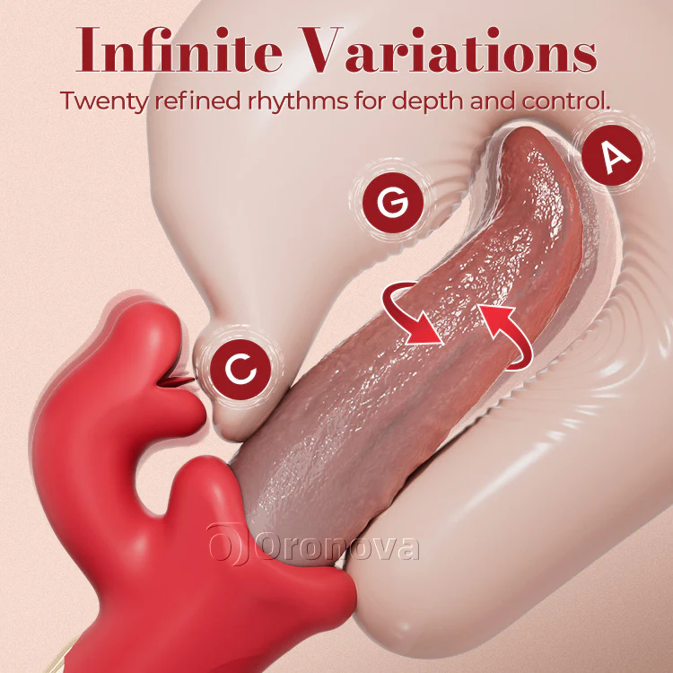 Swinging Tongue Licking Vibrator Tongue Teasing and Oscillation - Image 5