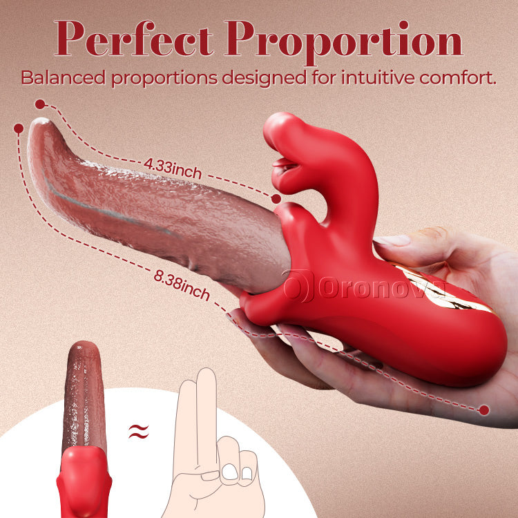 Swinging Tongue Licking Vibrator Tongue Teasing and Oscillation - Image 9