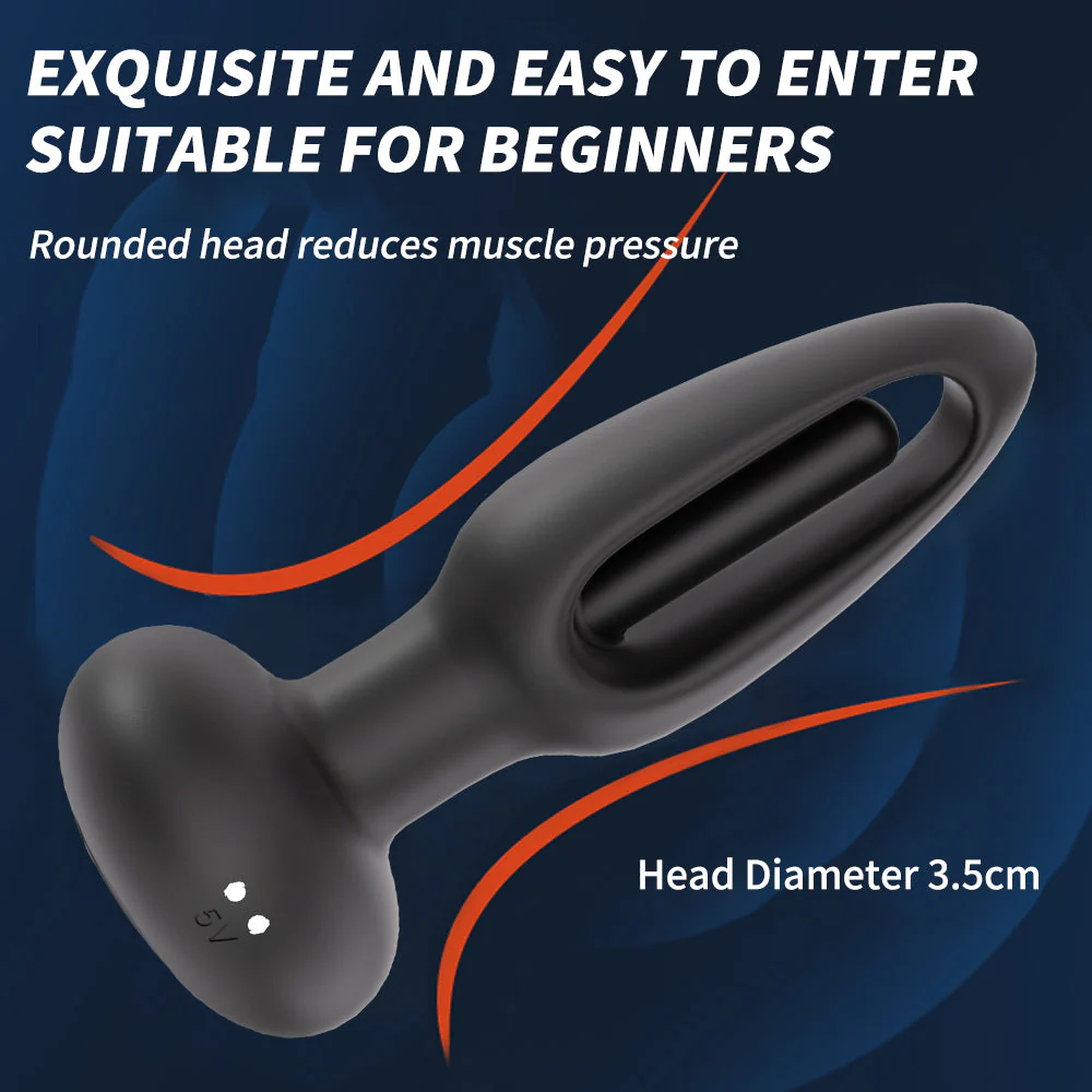 Anal Flapping Butt Plug - Vibrating & Portable - Image 5