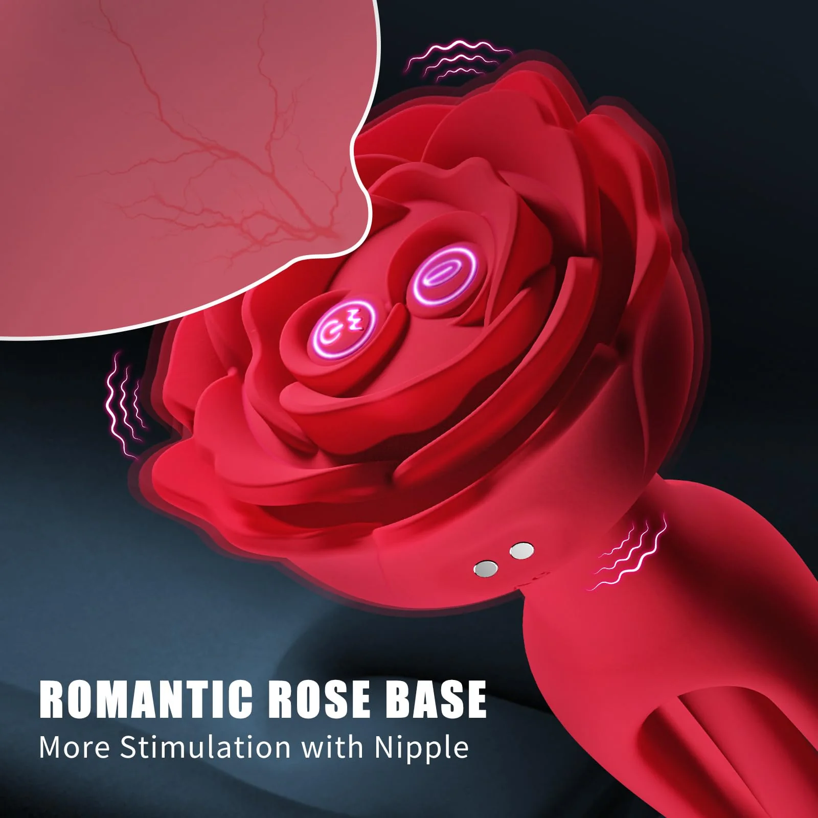Rosebud Anal Vibrator - Flapping & Remote Controlled - Image 3
