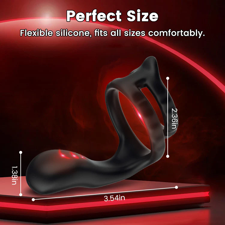 Vibrating Cock Ring & Testicle Stimulation for Enhanced Erection and Prostate Pleasure - Image 5
